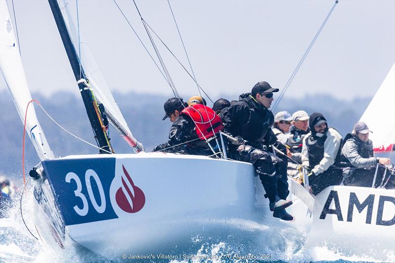 2021 J 70 South American Championship photo copyright Jankovic's Villatoro  taken at Cofradía Náutica del Pacífico and featuring the J70 class