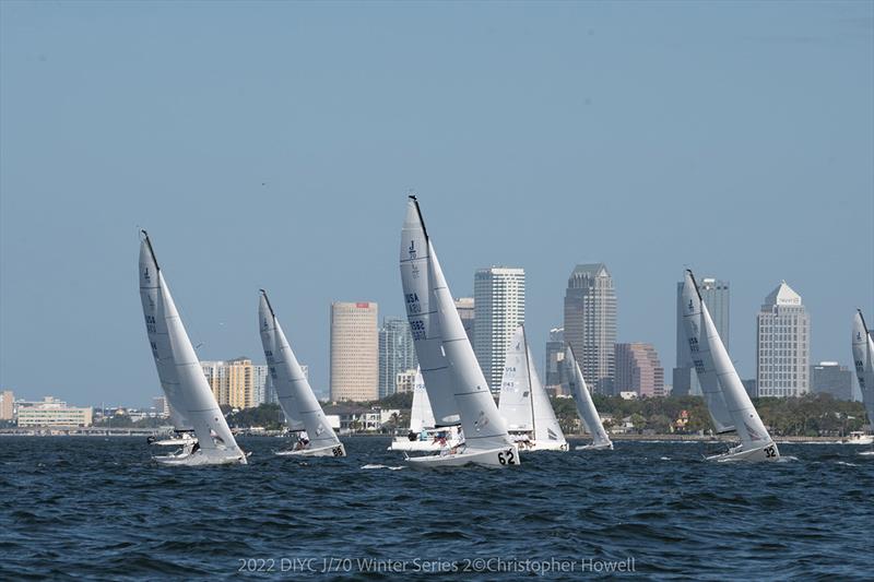 2021/2022 DIYC J 70 Winter Series 2 - photo © Christopher Howell