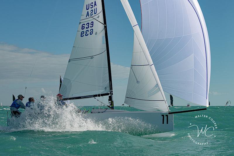J70 Dingbat during the Southernmost Regatta 2022 at Key West, Florida - photo © Walter Cooper