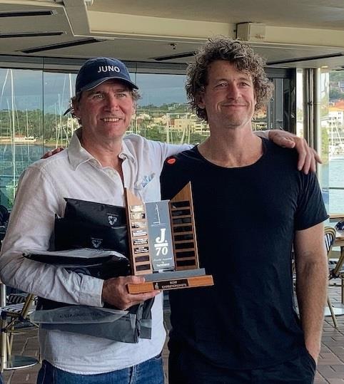 Reg Lord and Ben Lamb from J70 Juno win the J/70 NSW State Championships on Sydney Harbour photo copyright J/70 Australian Class Association taken at Royal Sydney Yacht Squadron and featuring the J70 class