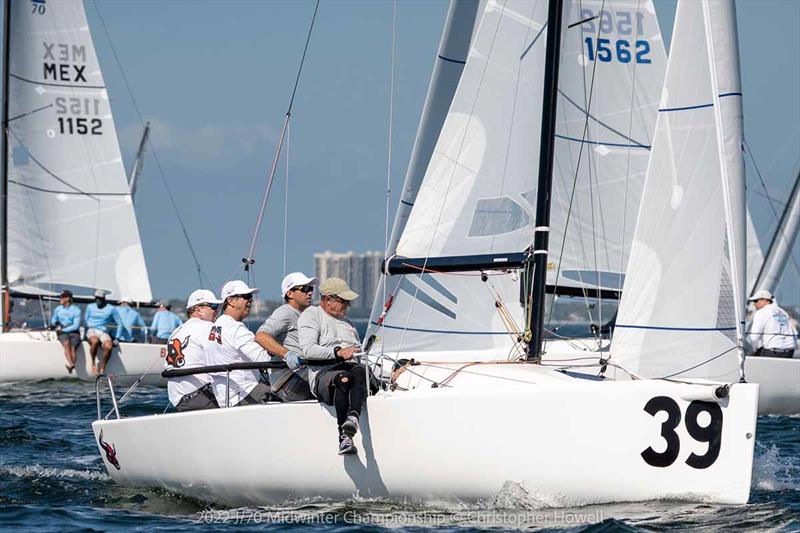 2022 J/70 Midwinter Championship photo copyright Julie & Christopher Howell taken at Davis Island Yacht Club and featuring the J70 class