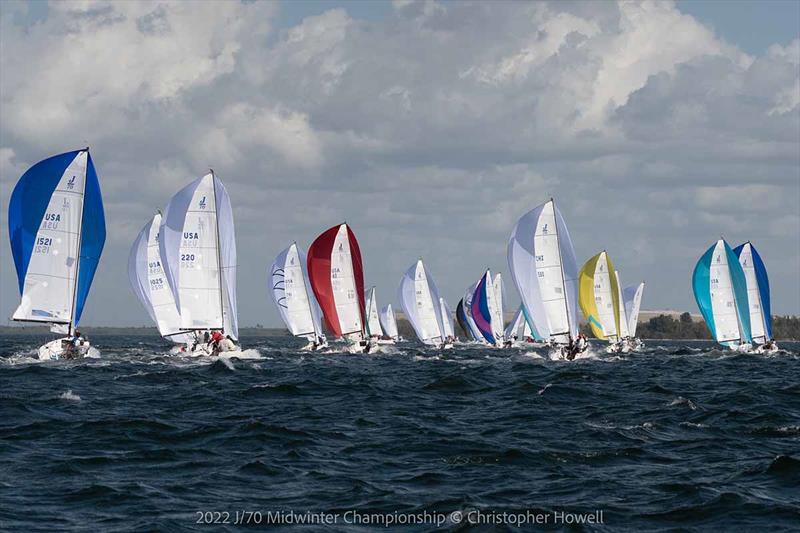 2022 J/70 Midwinter Championship photo copyright Julie & Christopher Howell taken at Davis Island Yacht Club and featuring the J70 class