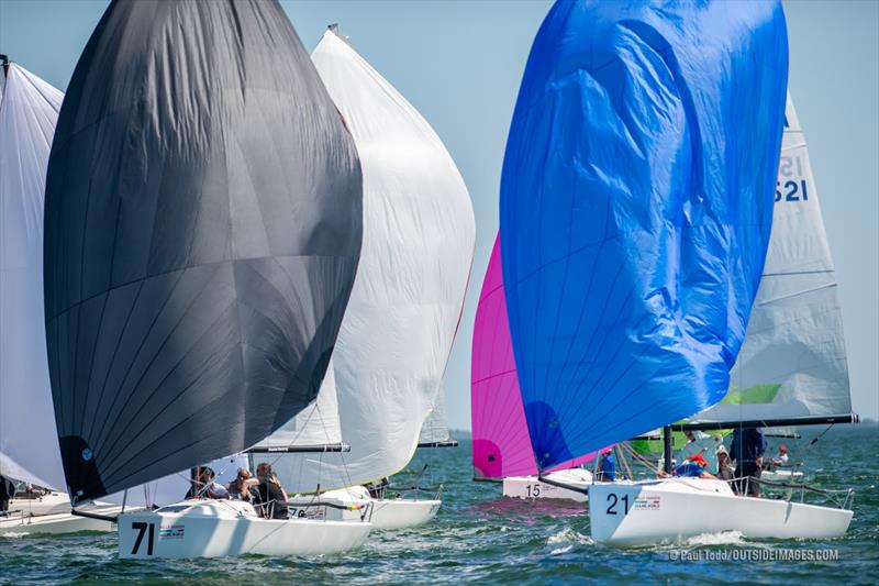 2022 Helly Hansen Sailing World Regatta Series - St. Petersburg photo copyright Paul Todd / www.outsideimages.com taken at St. Petersburg Yacht Club, Florida and featuring the J70 class