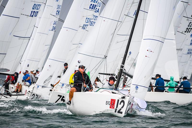 J/70 ‘Reggae Shark' on day 1 at Bacardi Cup Invitational Regatta photo copyright Martina Orsini taken at Coral Reef Yacht Club and featuring the J70 class