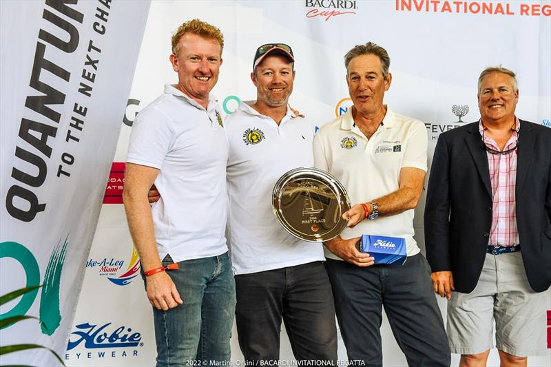 2022 J/70 Winners - Paul Ward/Charlie Cumbley/Elliot Willis/Matt Howard - Bacardi Cup Invitational Regatta 2022 photo copyright Martina Orsini taken at Coral Reef Yacht Club and featuring the J70 class