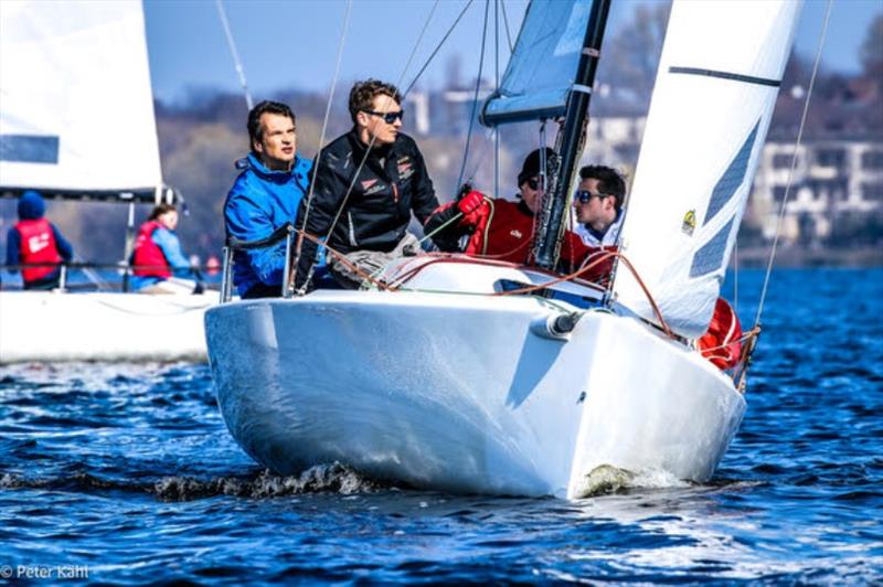 J70 Spring Regatta on Alster Lake photo copyright Peter Kahl taken at  and featuring the J70 class