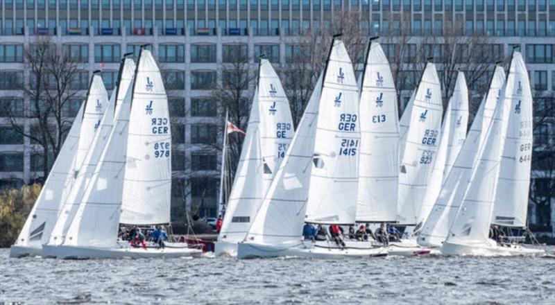 J70 Spring Regatta on Alster Lake photo copyright J/70 Class German Association taken at Hamburger Segel-Club and featuring the J70 class