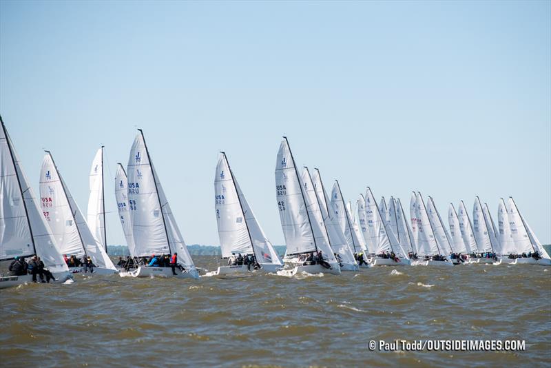 Helly Hansen NOOD Regatta photo copyright Paul Todd / Outside Images taken at Annapolis Yacht Club and featuring the J70 class