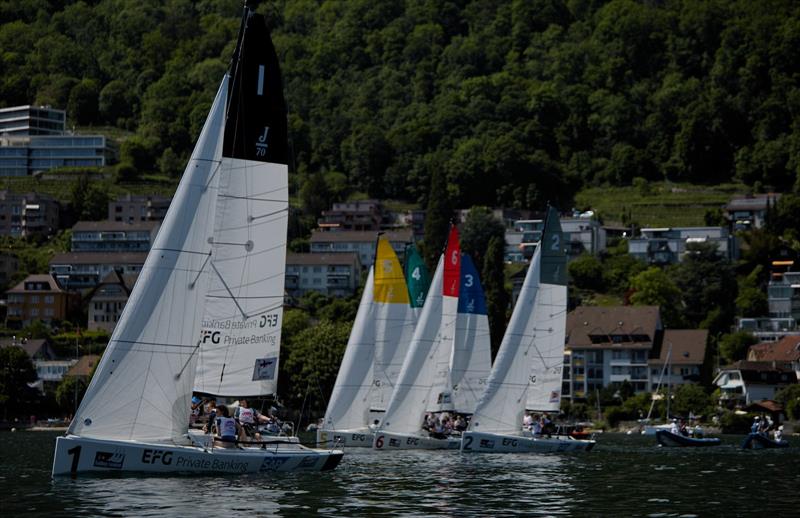 Swiss J/70 Women's Cup 2022 at Yacht Club Bielersee photo copyright Swiss Sailing League taken at Yacht Club Bielersee and featuring the J70 class
