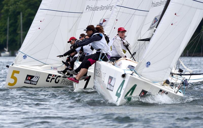 Swiss J/70 Women's Cup 2022 at Yacht Club Bielersee - photo © Swiss Sailing League