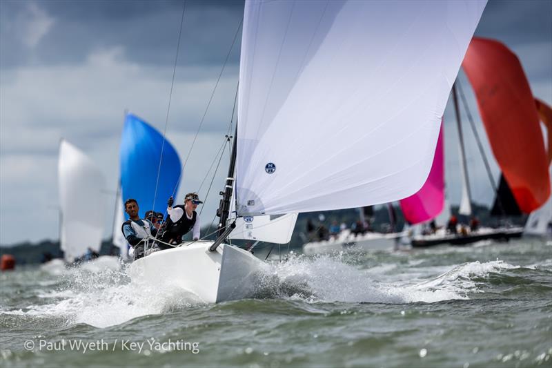 Jelvis, J70 on day 1 of the Key Yachting J-Cup 2022 photo copyright Paul Wyeth / Key Yachting taken at Royal Ocean Racing Club and featuring the J70 class