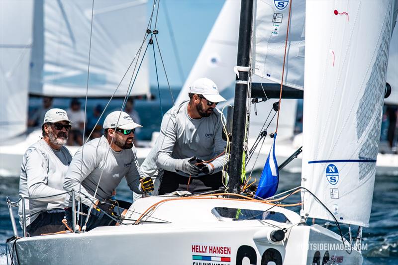 Helly Hansen Sailing World Regatta at Marblehead Race Week photo copyright Paul Todd / Outside Images taken at Boston Yacht Club and featuring the J70 class