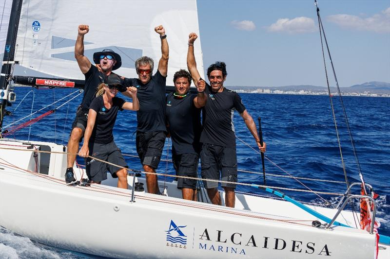 Alcaidesa Marina, winner in Herbalife J70 - 40th Copa del Rey MAPFRE photo copyright Nico Martínez / Copa del Rey MAPFRE taken at Real Club Náutico de Palma and featuring the J70 class