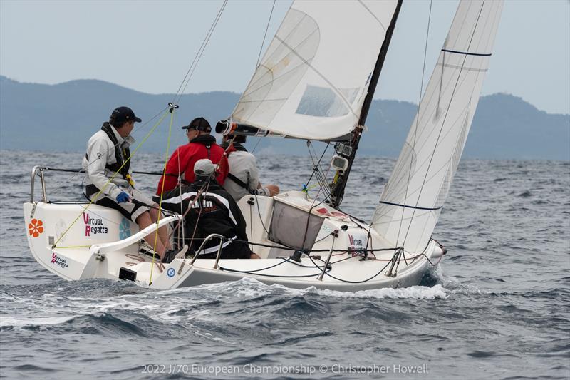 2022 J/70 European Championship at COYCH Hyeres - Day 2 photo copyright Christopher Howell taken at COYCH Hyeres and featuring the J70 class