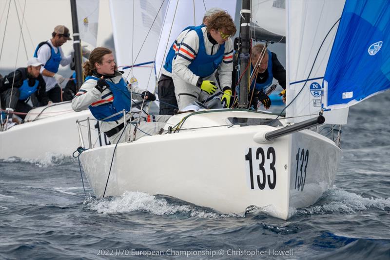 2022 J/70 European Championship at COYCH Hyeres - Day 2 photo copyright Christopher Howell taken at COYCH Hyeres and featuring the J70 class