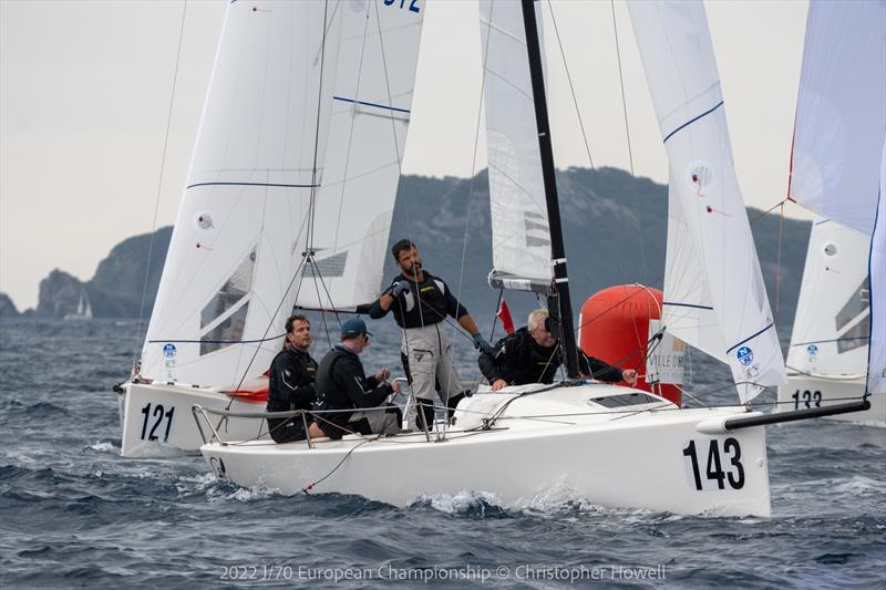 2022 J/70 European Championship at COYCH Hyeres - Day 2 - photo © Christopher Howell