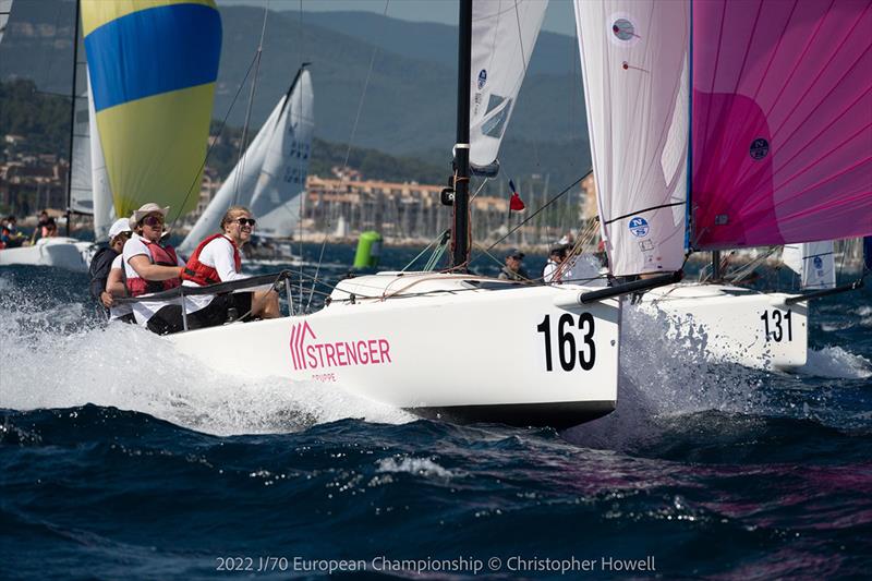 2022 J/70 European Championship at COYCH Hyeres - Day 3 - photo © Christopher Howell