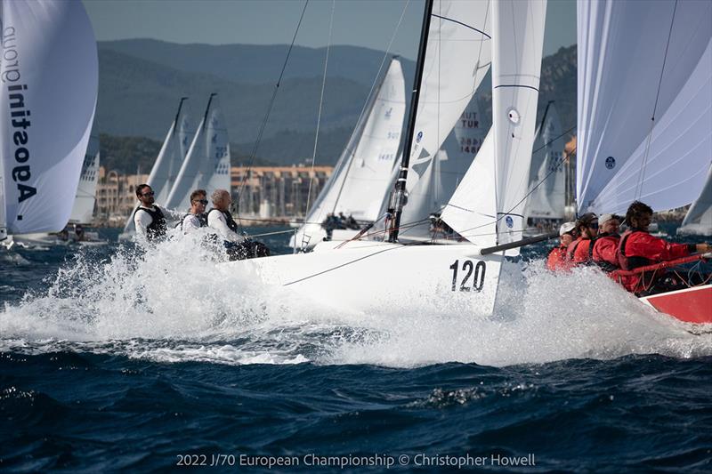 2022 J/70 European Championship at COYCH Hyeres - Day 3 photo copyright Christopher Howell taken at COYCH Hyeres and featuring the J70 class