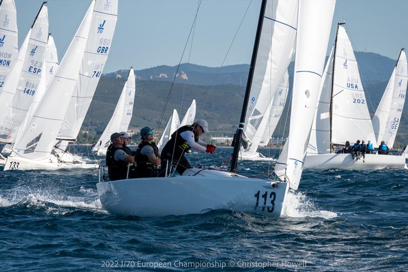 J/70 European Championship at COYCH Hyeres - Day 4 - photo © Christopher Howell