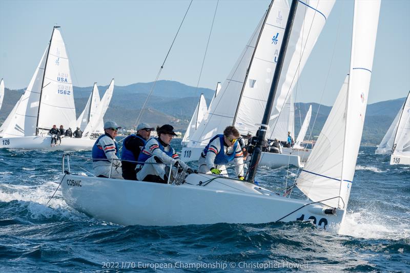 J/70 European Championship at COYCH Hyeres - Day 4 photo copyright Christopher Howell taken at COYCH Hyeres and featuring the J70 class