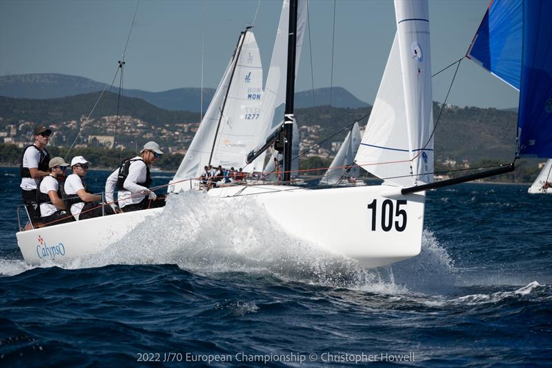 Team Calypso wins the 2022 J/70 European Championship photo copyright Christopher Howell taken at COYCH Hyeres and featuring the J70 class