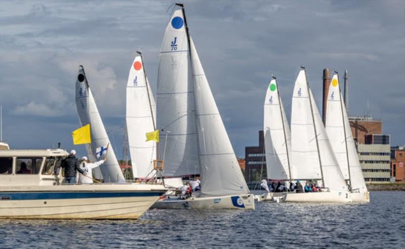 Finnish J/70 Sailing League photo copyright Pepe Korteniemi taken at  and featuring the J70 class