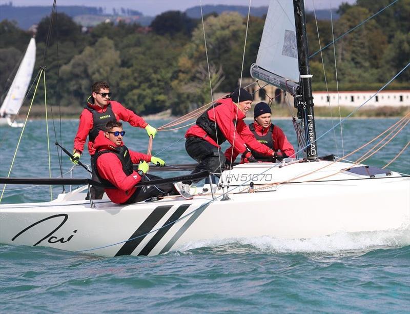 Brothers Dennis and Kevin Mehlig, Yannick Hafner and Christian Severens were winners on Jai   photo copyright Antigua Sailing Week taken at  and featuring the J70 class