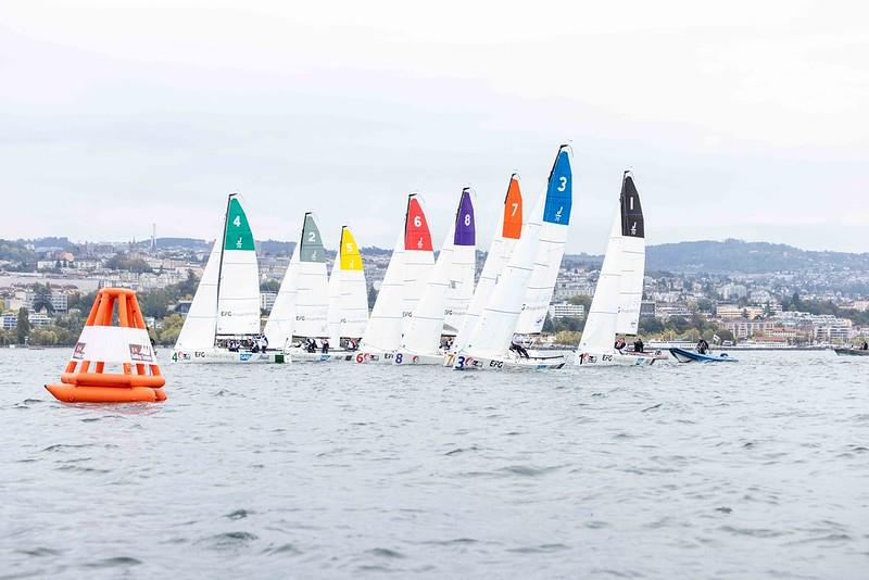 2022 Women's J/70 SAILING Champions League regatta photo copyright PatrickTho¨ni taken at  and featuring the J70 class