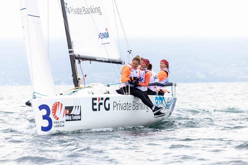 2022 Women's J/70 SAILING Champions League regatta photo copyright PatrickTho¨ni taken at  and featuring the J70 class