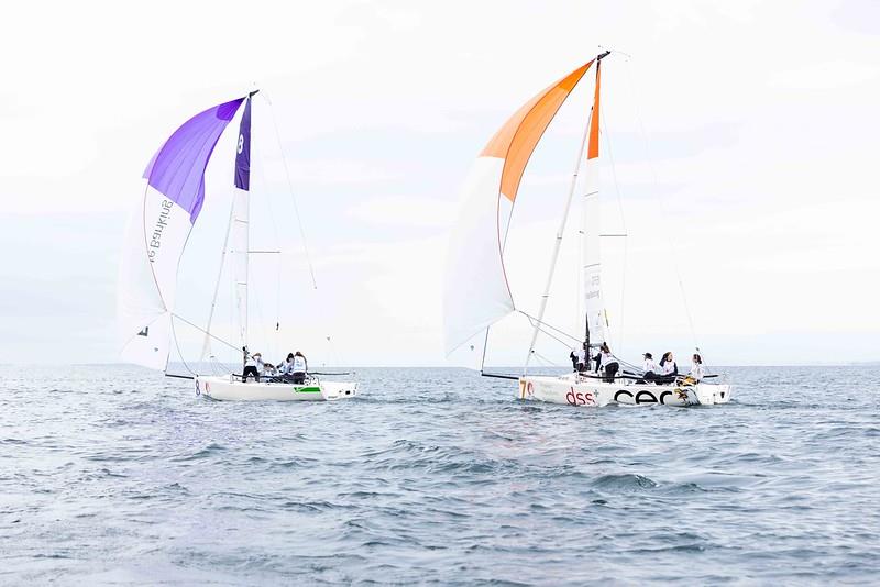 2022 Women's J/70 SAILING Champions League regatta photo copyright PatrickTho¨ni taken at  and featuring the J70 class