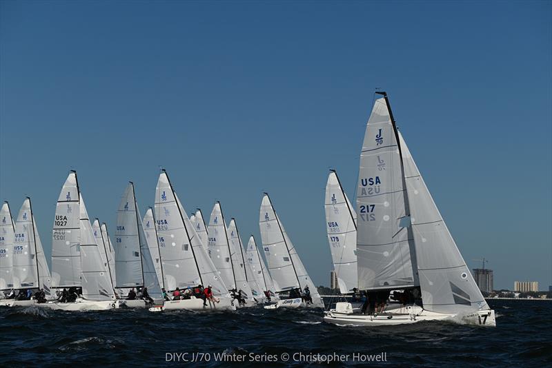 2022/2023 DIYC J 70 Winter Series 3 - photo © Christopher Howell