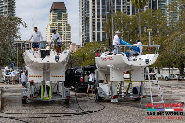 Helly Hansen Sailing World Regatta Series St. Petersburg photo copyright Walter Cooper / Sailing World taken at St. Petersburg Yacht Club, Florida and featuring the J70 class