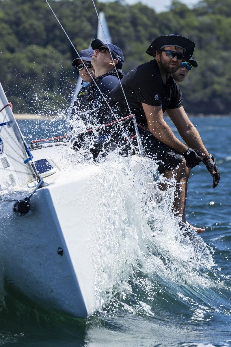 Celestial won all six J70 races at the Nautilus Marine Insurance Sydney Harbour Regatta photo copyright Andrea Francolini / MHYC taken at Middle Harbour Yacht Club and featuring the J70 class