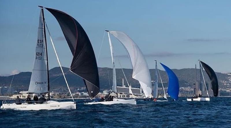 Barcelona J/70 Winter Series Act V photo copyright Óscar Torrades–Torveo taken at  and featuring the J70 class