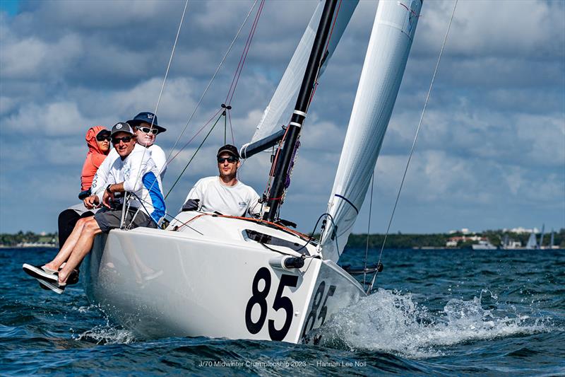 2023 J/70 Midwinters Championship - Final Day - photo © Hannah Lee Noll