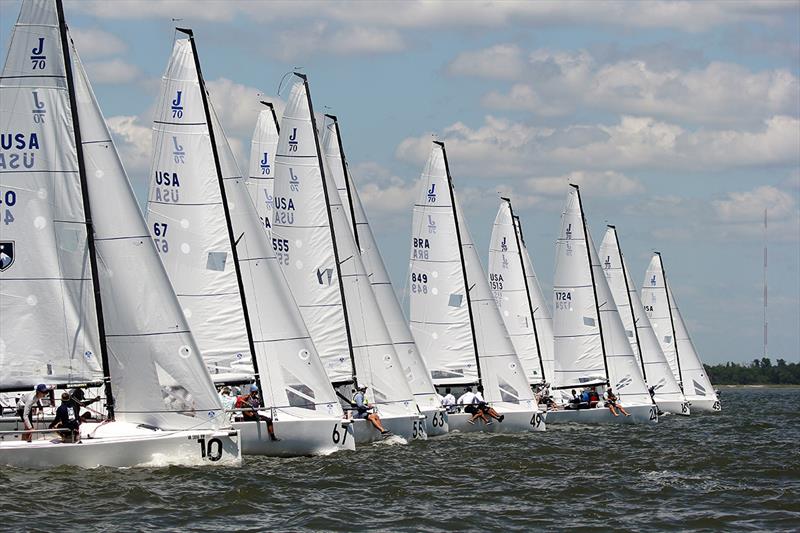 Charleston Race Week photo copyright Priscilla Parker taken at Charleston Yacht Club and featuring the J70 class