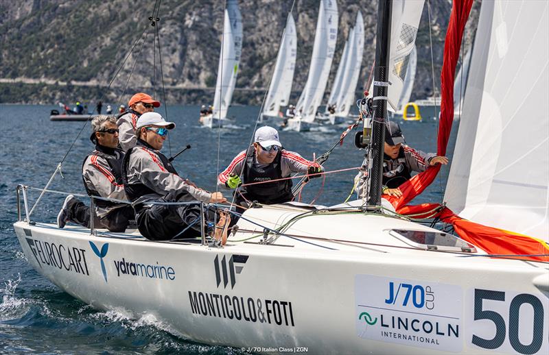 White Hawk by Gianfranco Noè, Race 1 and Race 3 winner - J/70 Corinthian World Cup - Day 1 - photo © J/70 Italian Class | ZGN