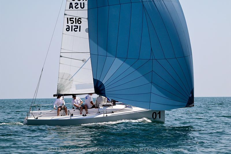 2023 J/70 Corinthian National Championship - Day 1 photo copyright Christopher Howell taken at Bayview Yacht Club and featuring the J70 class