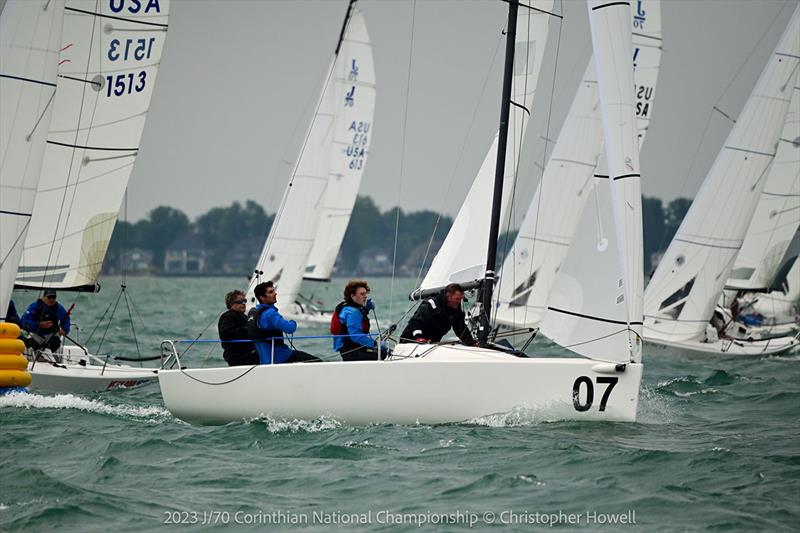 2023 J/70 Corinthian National Championship - Day 3 photo copyright Christopher Howell taken at Bayview Yacht Club and featuring the J70 class