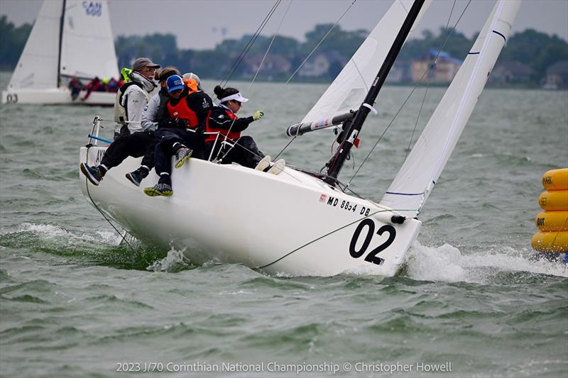 2023 J/70 Corinthian National Championship - Day 3 photo copyright Christopher Howell taken at  and featuring the J70 class