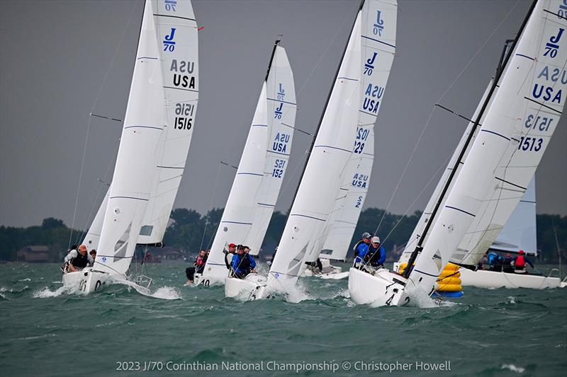 2023 J/70 Corinthian National Championship - Day 3 photo copyright Christopher Howell taken at  and featuring the J70 class