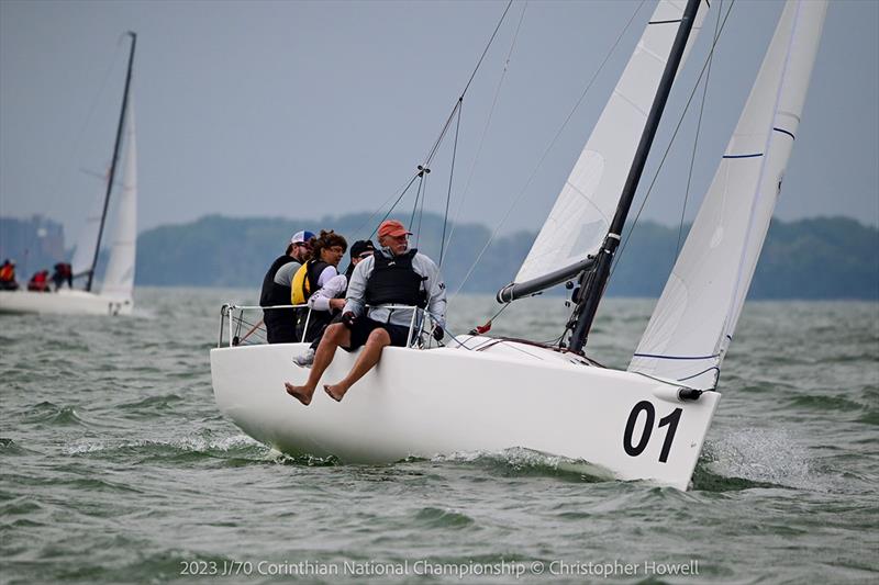 2023 J/70 Corinthian National Championship - Day 3 photo copyright Christopher Howell taken at Bayview Yacht Club and featuring the J70 class