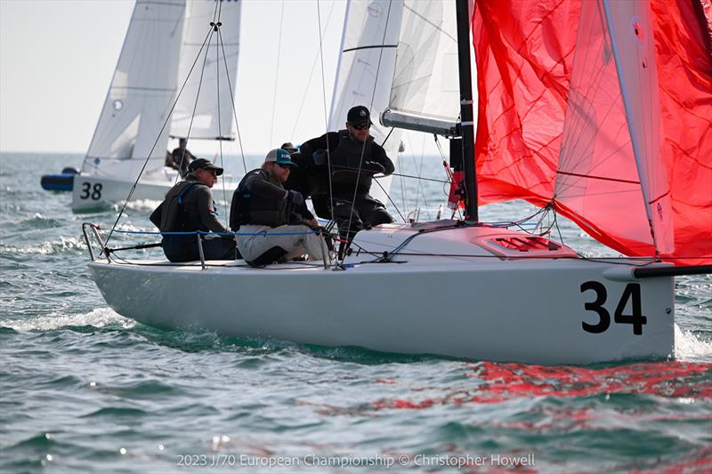2023 J/70 European Championship photo copyright Christopher Howell taken at Weymouth & Portland Sailing Academy and featuring the J70 class