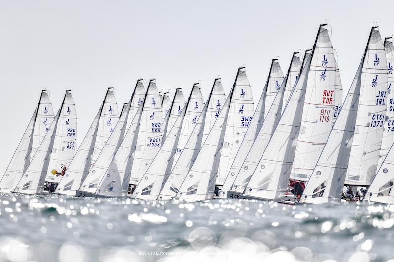 2023 J/70 European Championship photo copyright James Tomlinson taken at Weymouth & Portland Sailing Academy and featuring the J70 class