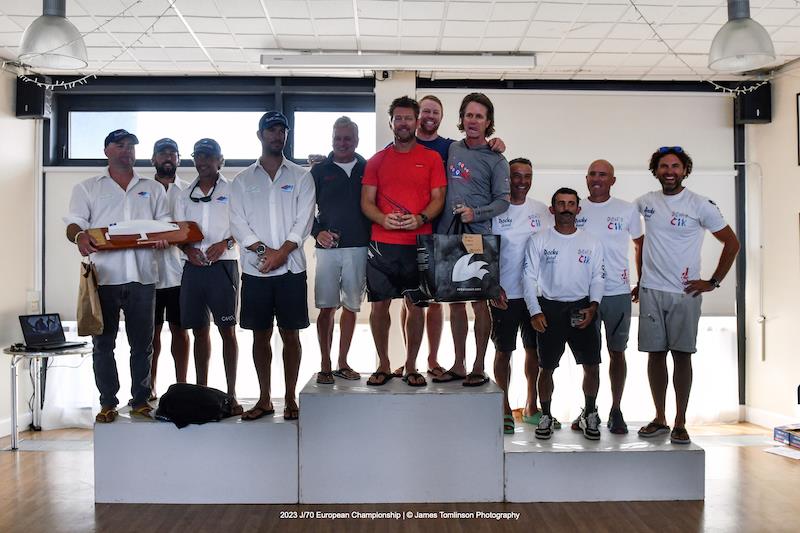 2023 J/70 European Championship Prize Giving - photo © James Tomlinson