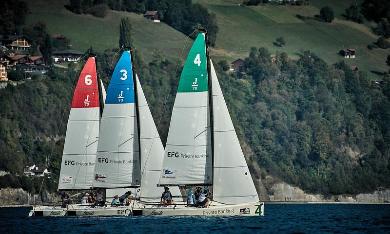 Swiss Sailing League Heidi Cup Switzerland 2023 photo copyright Gwidon Libera taken at  and featuring the J70 class