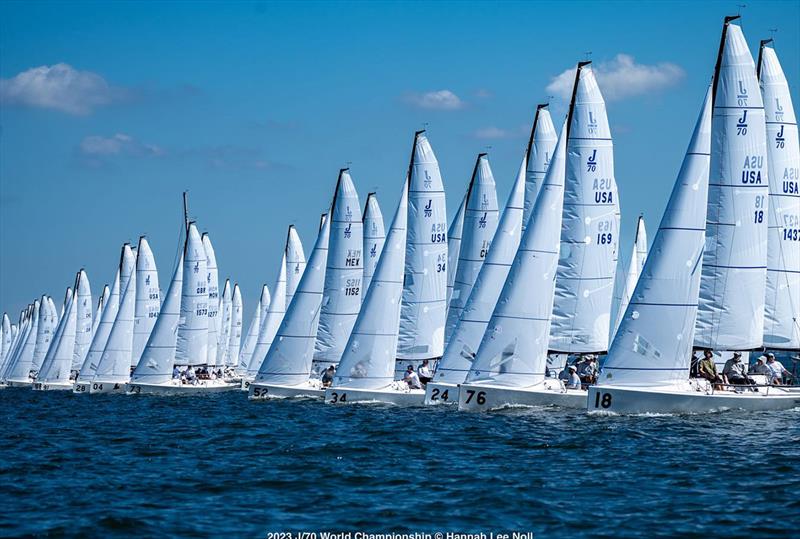 2023 J/70 World Championship day 1 BVM Sports