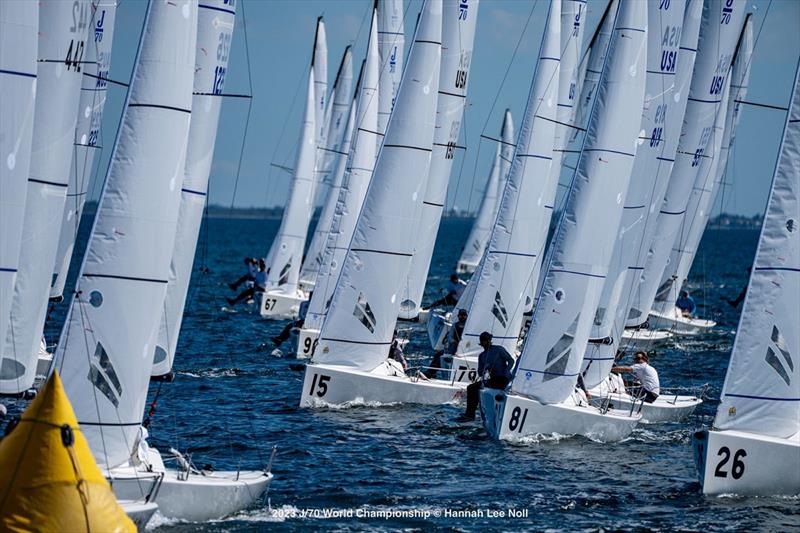 2023 J/70 World Championship - photo © Hannah Lee Noll