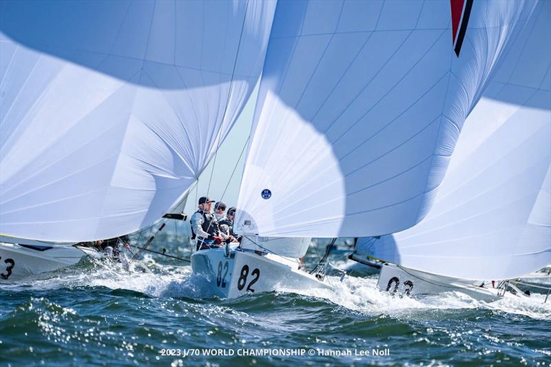 2023 J/70 World Championship - Final Day photo copyright Hannah Lee Noll taken at St. Petersburg Yacht Club, Florida and featuring the J70 class