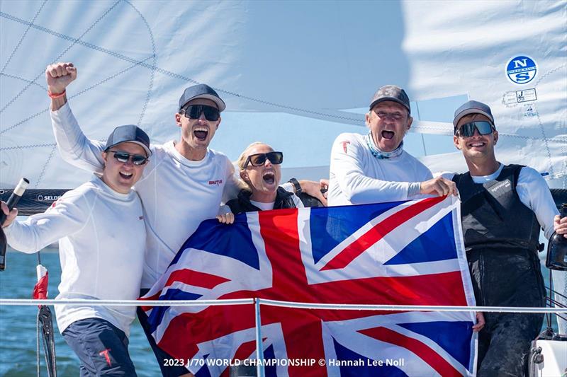 2023 J/70 World Championship - Final Day photo copyright Hannah Lee Noll taken at St. Petersburg Yacht Club, Florida and featuring the J70 class